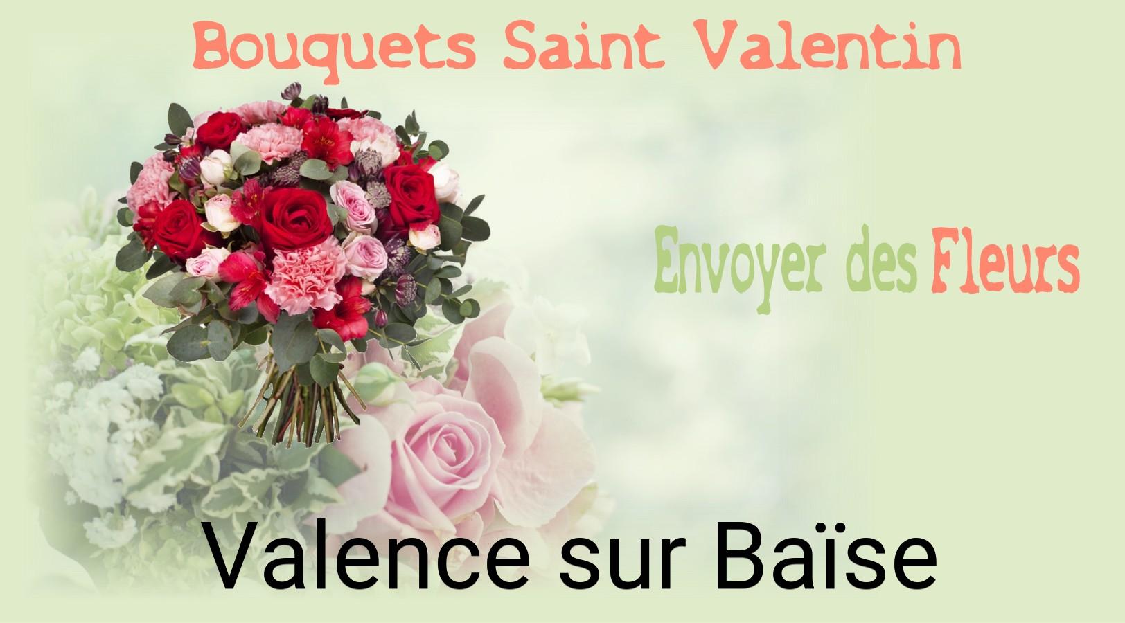 Roses de Saint-Valentin livrées à Valence-sur-Baïse